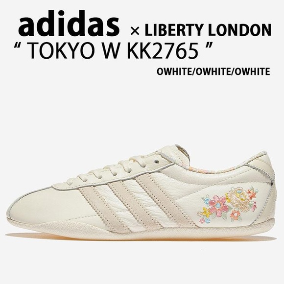 adidas Shoes - adidas x Liberty London Tokyo exclusive Floral Embroidered Leather Sneakers